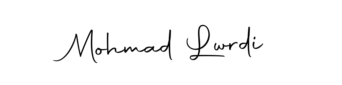 You should practise on your own different ways (Autography-DOLnW) to write your name (Mohmad Lwrdi) in signature. don't let someone else do it for you. Mohmad Lwrdi signature style 10 images and pictures png