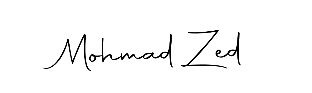 if you are searching for the best signature style for your name Mohmad Zed. so please give up your signature search. here we have designed multiple signature styles  using Autography-DOLnW. Mohmad Zed signature style 10 images and pictures png