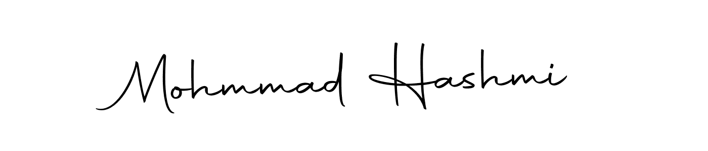 Make a beautiful signature design for name Mohmmad Hashmi. With this signature (Autography-DOLnW) style, you can create a handwritten signature for free. Mohmmad Hashmi signature style 10 images and pictures png