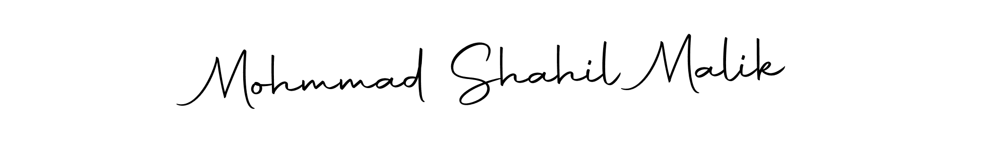 It looks lik you need a new signature style for name Mohmmad Shahil Malik. Design unique handwritten (Autography-DOLnW) signature with our free signature maker in just a few clicks. Mohmmad Shahil Malik signature style 10 images and pictures png
