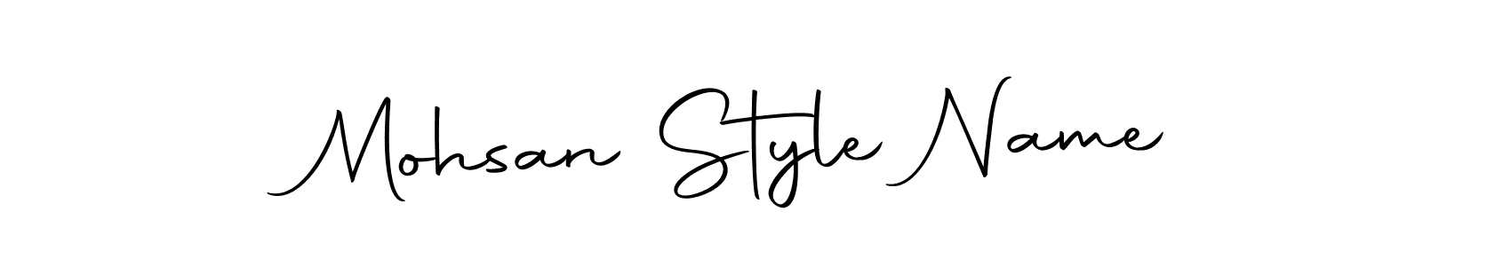 Design your own signature with our free online signature maker. With this signature software, you can create a handwritten (Autography-DOLnW) signature for name Mohsan Style Name. Mohsan Style Name signature style 10 images and pictures png