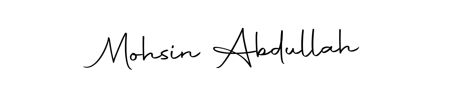 Also we have Mohsin Abdullah name is the best signature style. Create professional handwritten signature collection using Autography-DOLnW autograph style. Mohsin Abdullah signature style 10 images and pictures png