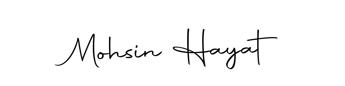 The best way (Autography-DOLnW) to make a short signature is to pick only two or three words in your name. The name Mohsin Hayat include a total of six letters. For converting this name. Mohsin Hayat signature style 10 images and pictures png