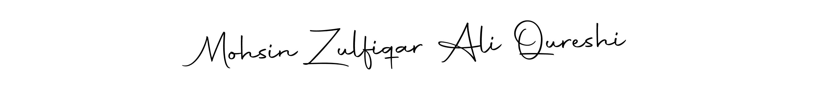 Mohsin Zulfiqar Ali Qureshi stylish signature style. Best Handwritten Sign (Autography-DOLnW) for my name. Handwritten Signature Collection Ideas for my name Mohsin Zulfiqar Ali Qureshi. Mohsin Zulfiqar Ali Qureshi signature style 10 images and pictures png