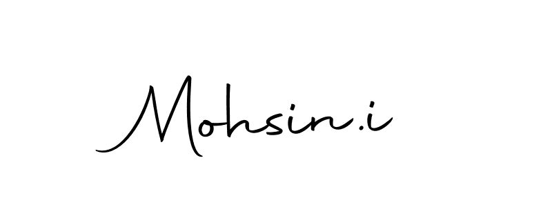 if you are searching for the best signature style for your name Mohsin.i. so please give up your signature search. here we have designed multiple signature styles  using Autography-DOLnW. Mohsin.i signature style 10 images and pictures png