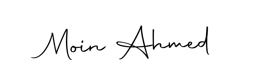 You should practise on your own different ways (Autography-DOLnW) to write your name (Moin Ahmed) in signature. don't let someone else do it for you. Moin Ahmed signature style 10 images and pictures png