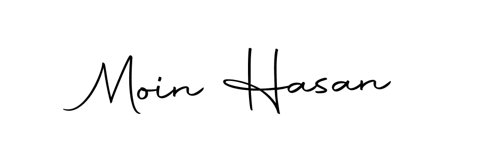 Make a beautiful signature design for name Moin Hasan. With this signature (Autography-DOLnW) style, you can create a handwritten signature for free. Moin Hasan signature style 10 images and pictures png