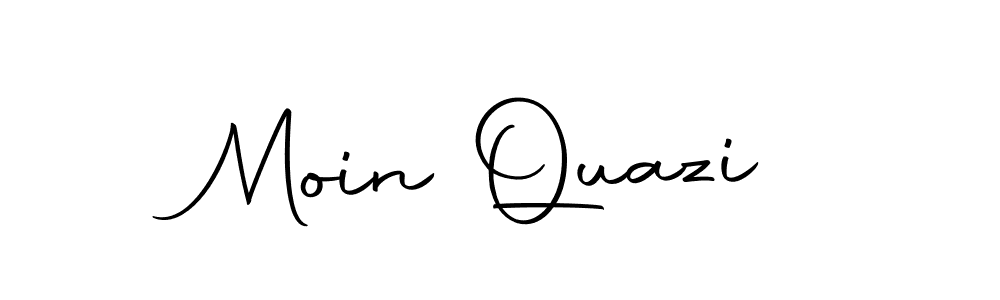 How to make Moin Quazi name signature. Use Autography-DOLnW style for creating short signs online. This is the latest handwritten sign. Moin Quazi signature style 10 images and pictures png