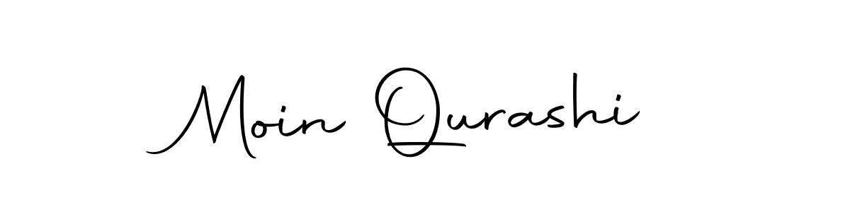 How to make Moin Qurashi name signature. Use Autography-DOLnW style for creating short signs online. This is the latest handwritten sign. Moin Qurashi signature style 10 images and pictures png