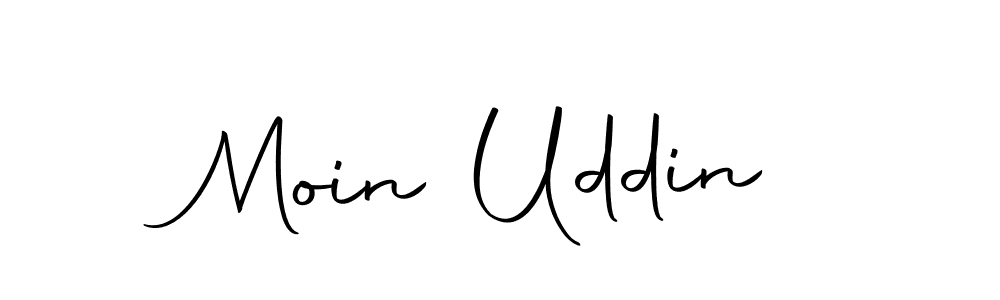 Make a beautiful signature design for name Moin Uddin. With this signature (Autography-DOLnW) style, you can create a handwritten signature for free. Moin Uddin signature style 10 images and pictures png