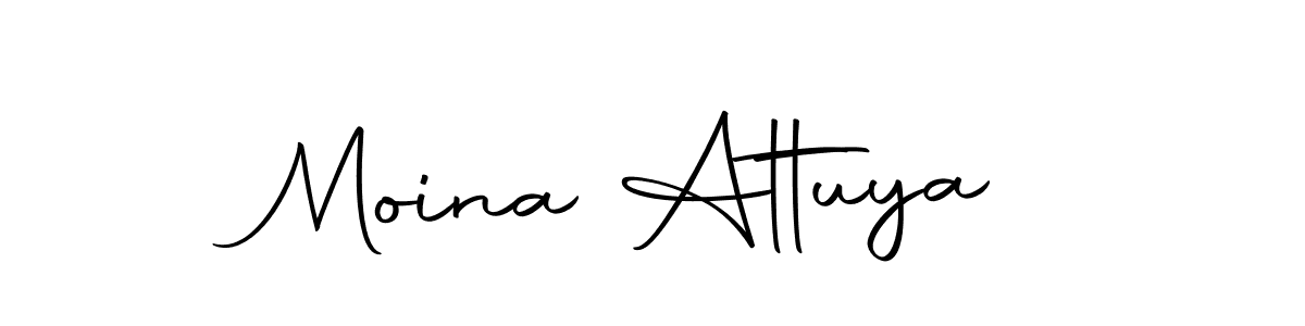 Moina Attuya stylish signature style. Best Handwritten Sign (Autography-DOLnW) for my name. Handwritten Signature Collection Ideas for my name Moina Attuya. Moina Attuya signature style 10 images and pictures png