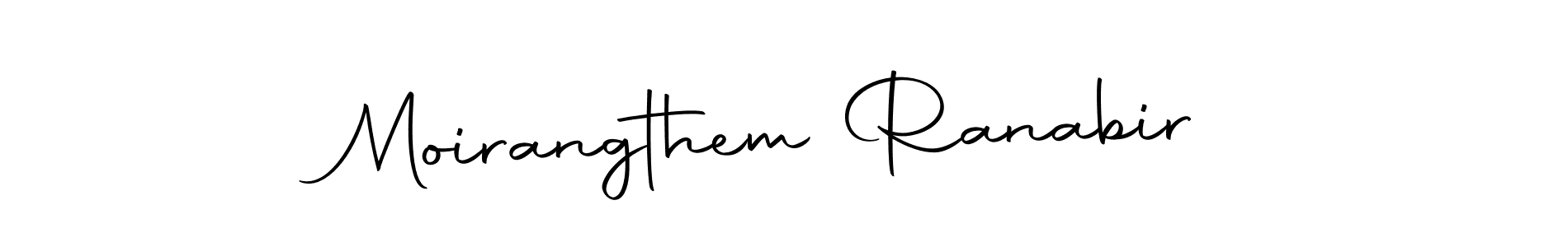 Make a beautiful signature design for name Moirangthem Ranabir. With this signature (Autography-DOLnW) style, you can create a handwritten signature for free. Moirangthem Ranabir signature style 10 images and pictures png