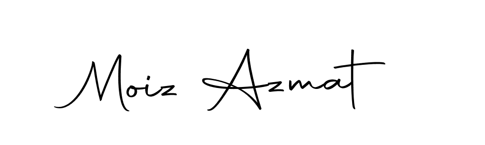 Moiz Azmat stylish signature style. Best Handwritten Sign (Autography-DOLnW) for my name. Handwritten Signature Collection Ideas for my name Moiz Azmat. Moiz Azmat signature style 10 images and pictures png