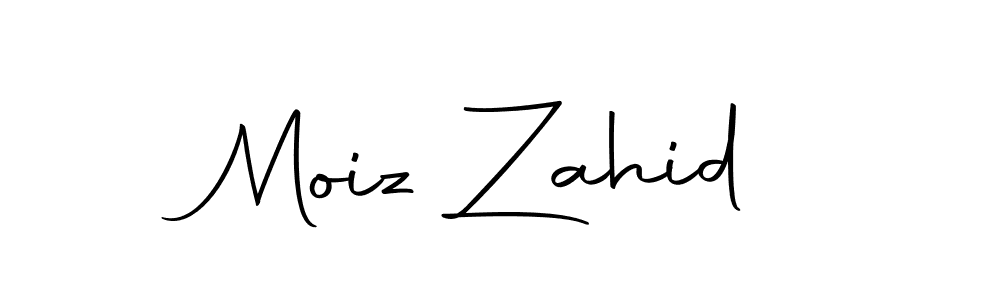 Make a short Moiz Zahid signature style. Manage your documents anywhere anytime using Autography-DOLnW. Create and add eSignatures, submit forms, share and send files easily. Moiz Zahid signature style 10 images and pictures png