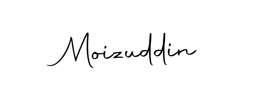 Use a signature maker to create a handwritten signature online. With this signature software, you can design (Autography-DOLnW) your own signature for name Moizuddin. Moizuddin signature style 10 images and pictures png