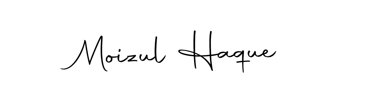 Moizul Haque stylish signature style. Best Handwritten Sign (Autography-DOLnW) for my name. Handwritten Signature Collection Ideas for my name Moizul Haque. Moizul Haque signature style 10 images and pictures png