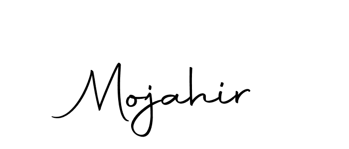 How to make Mojahir signature? Autography-DOLnW is a professional autograph style. Create handwritten signature for Mojahir name. Mojahir signature style 10 images and pictures png