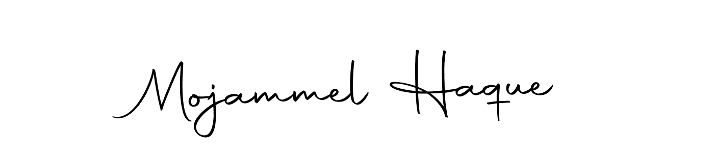 Create a beautiful signature design for name Mojammel Haque. With this signature (Autography-DOLnW) fonts, you can make a handwritten signature for free. Mojammel Haque signature style 10 images and pictures png