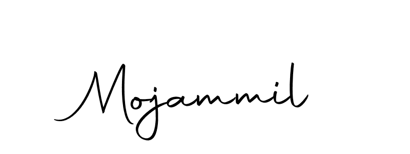 How to make Mojammil signature? Autography-DOLnW is a professional autograph style. Create handwritten signature for Mojammil name. Mojammil signature style 10 images and pictures png