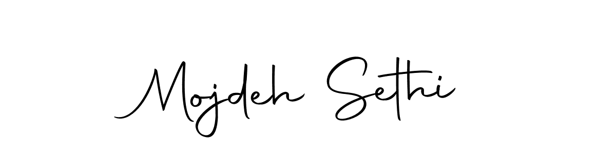 Also we have Mojdeh Sethi name is the best signature style. Create professional handwritten signature collection using Autography-DOLnW autograph style. Mojdeh Sethi signature style 10 images and pictures png