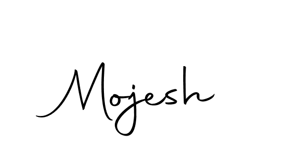 Use a signature maker to create a handwritten signature online. With this signature software, you can design (Autography-DOLnW) your own signature for name Mojesh. Mojesh signature style 10 images and pictures png