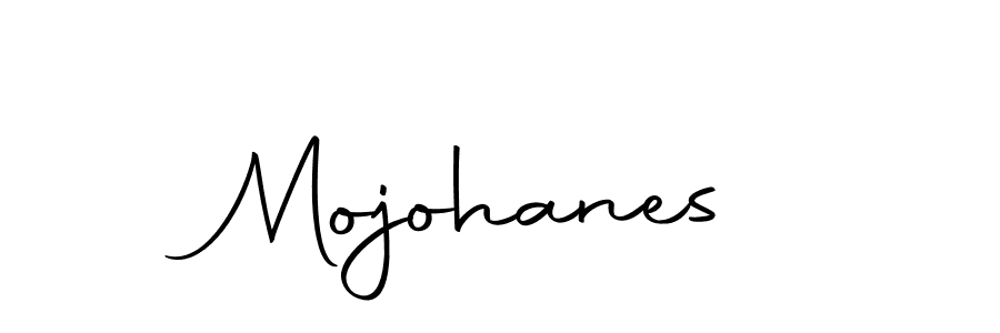 You should practise on your own different ways (Autography-DOLnW) to write your name (Mojohanes) in signature. don't let someone else do it for you. Mojohanes signature style 10 images and pictures png