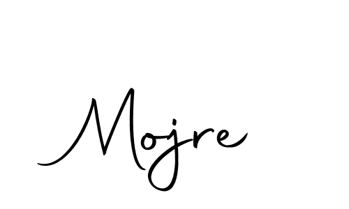 Use a signature maker to create a handwritten signature online. With this signature software, you can design (Autography-DOLnW) your own signature for name Mojre. Mojre signature style 10 images and pictures png
