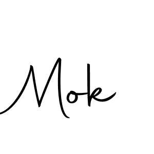 How to make Mok signature? Autography-DOLnW is a professional autograph style. Create handwritten signature for Mok name. Mok signature style 10 images and pictures png