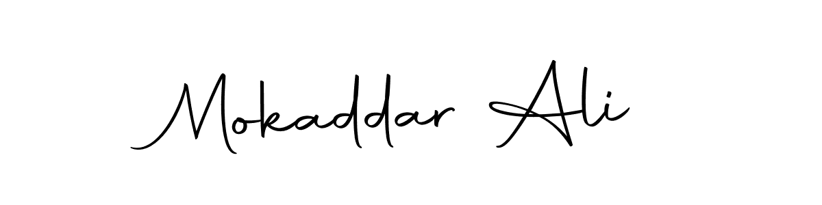 How to Draw Mokaddar Ali signature style? Autography-DOLnW is a latest design signature styles for name Mokaddar Ali. Mokaddar Ali signature style 10 images and pictures png