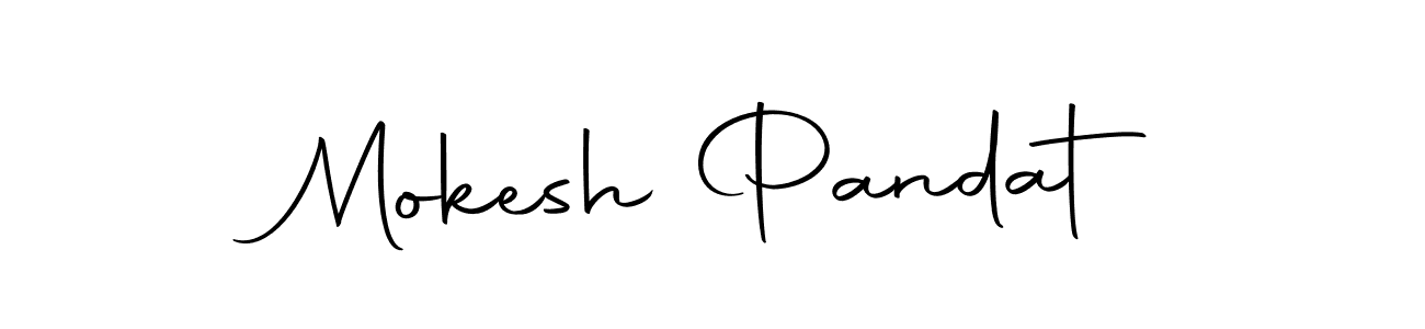 Design your own signature with our free online signature maker. With this signature software, you can create a handwritten (Autography-DOLnW) signature for name Mokesh Pandat. Mokesh Pandat signature style 10 images and pictures png