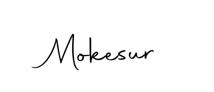 The best way (Autography-DOLnW) to make a short signature is to pick only two or three words in your name. The name Mokesur include a total of six letters. For converting this name. Mokesur signature style 10 images and pictures png