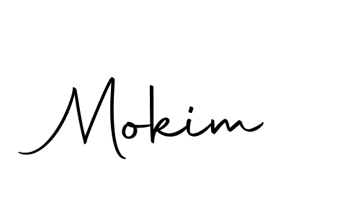 Make a beautiful signature design for name Mokim. With this signature (Autography-DOLnW) style, you can create a handwritten signature for free. Mokim signature style 10 images and pictures png