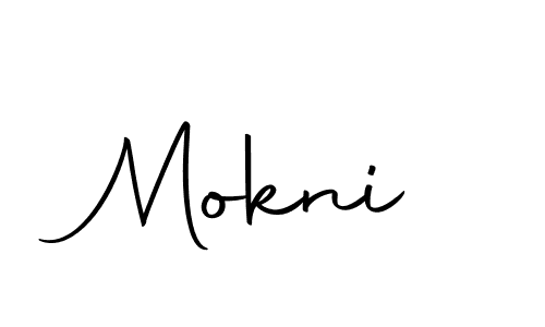 Also we have Mokni name is the best signature style. Create professional handwritten signature collection using Autography-DOLnW autograph style. Mokni signature style 10 images and pictures png