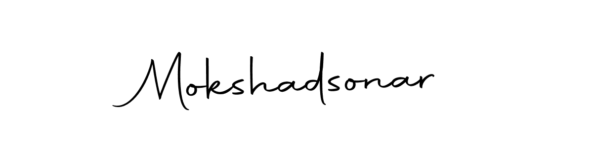 How to Draw Mokshadsonar signature style? Autography-DOLnW is a latest design signature styles for name Mokshadsonar. Mokshadsonar signature style 10 images and pictures png