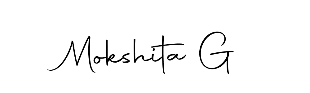 Make a beautiful signature design for name Mokshita G. Use this online signature maker to create a handwritten signature for free. Mokshita G signature style 10 images and pictures png