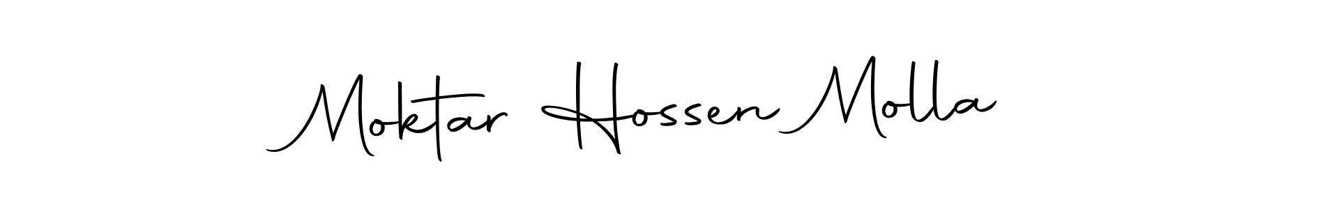 Make a beautiful signature design for name Moktar Hossen Molla. With this signature (Autography-DOLnW) style, you can create a handwritten signature for free. Moktar Hossen Molla signature style 10 images and pictures png