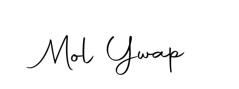 Similarly Autography-DOLnW is the best handwritten signature design. Signature creator online .You can use it as an online autograph creator for name Mol Ywap. Mol Ywap signature style 10 images and pictures png