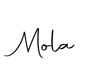 The best way (Autography-DOLnW) to make a short signature is to pick only two or three words in your name. The name Mola include a total of six letters. For converting this name. Mola signature style 10 images and pictures png