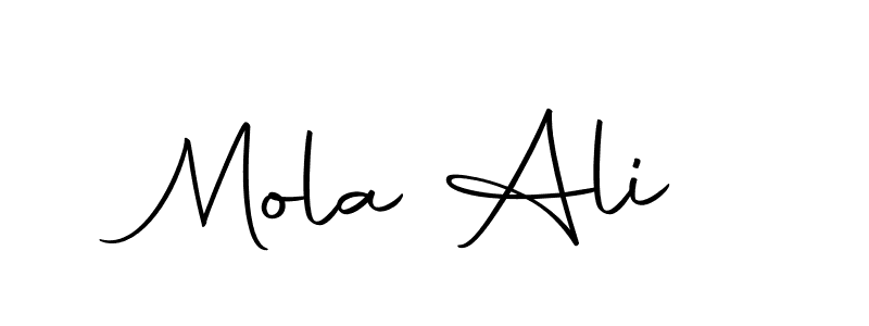 Mola Ali stylish signature style. Best Handwritten Sign (Autography-DOLnW) for my name. Handwritten Signature Collection Ideas for my name Mola Ali. Mola Ali signature style 10 images and pictures png