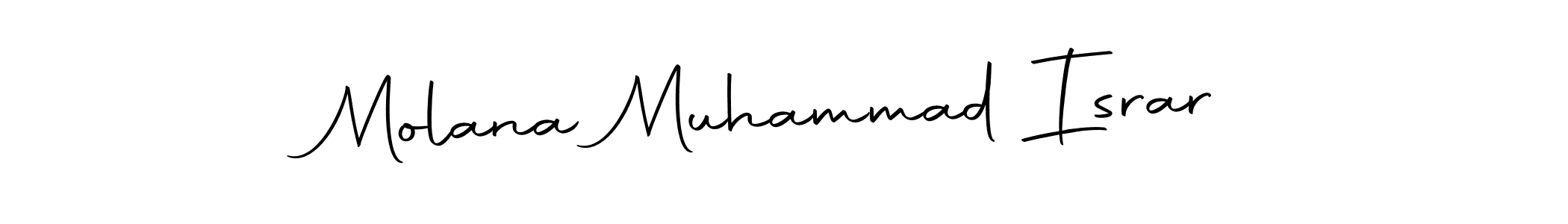 Similarly Autography-DOLnW is the best handwritten signature design. Signature creator online .You can use it as an online autograph creator for name Molana Muhammad Israr. Molana Muhammad Israr signature style 10 images and pictures png