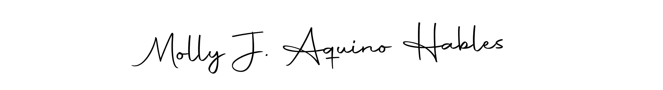 Here are the top 10 professional signature styles for the name Molly J. Aquino Hables. These are the best autograph styles you can use for your name. Molly J. Aquino Hables signature style 10 images and pictures png
