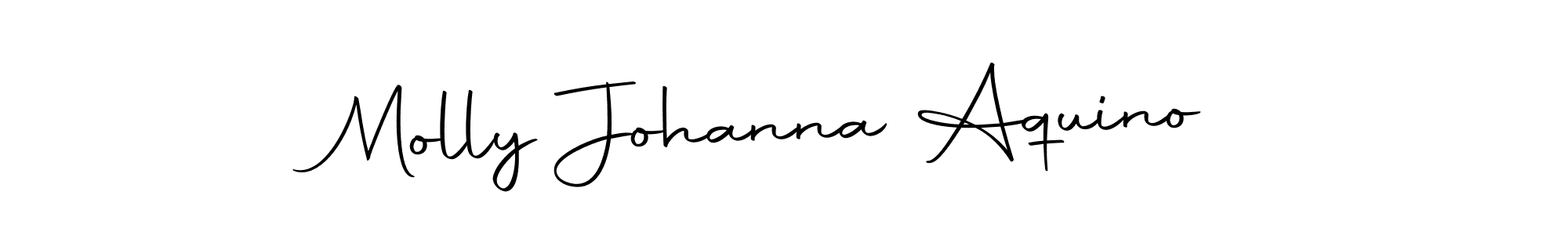 Also we have Molly Johanna Aquino name is the best signature style. Create professional handwritten signature collection using Autography-DOLnW autograph style. Molly Johanna Aquino signature style 10 images and pictures png