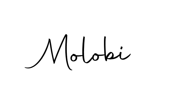 if you are searching for the best signature style for your name Molobi. so please give up your signature search. here we have designed multiple signature styles  using Autography-DOLnW. Molobi signature style 10 images and pictures png