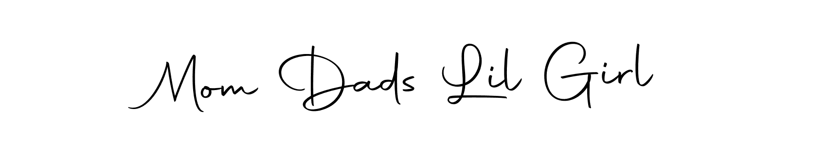 Similarly Autography-DOLnW is the best handwritten signature design. Signature creator online .You can use it as an online autograph creator for name Mom Dads Lil Girl. Mom Dads Lil Girl signature style 10 images and pictures png