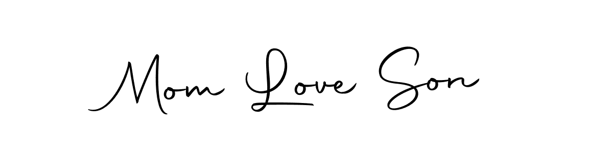 Once you've used our free online signature maker to create your best signature Autography-DOLnW style, it's time to enjoy all of the benefits that Mom Love Son name signing documents. Mom Love Son signature style 10 images and pictures png