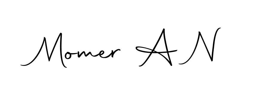 It looks lik you need a new signature style for name Momer A N. Design unique handwritten (Autography-DOLnW) signature with our free signature maker in just a few clicks. Momer A N signature style 10 images and pictures png