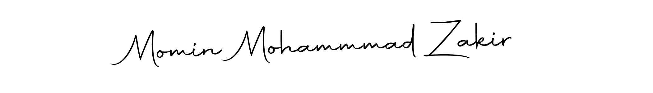 You should practise on your own different ways (Autography-DOLnW) to write your name (Momin Mohammmad Zakir) in signature. don't let someone else do it for you. Momin Mohammmad Zakir signature style 10 images and pictures png