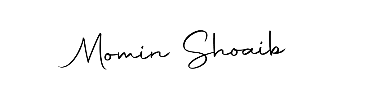 You should practise on your own different ways (Autography-DOLnW) to write your name (Momin Shoaib) in signature. don't let someone else do it for you. Momin Shoaib signature style 10 images and pictures png