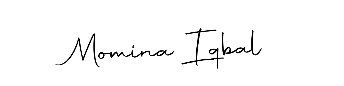 This is the best signature style for the Momina Iqbal name. Also you like these signature font (Autography-DOLnW). Mix name signature. Momina Iqbal signature style 10 images and pictures png