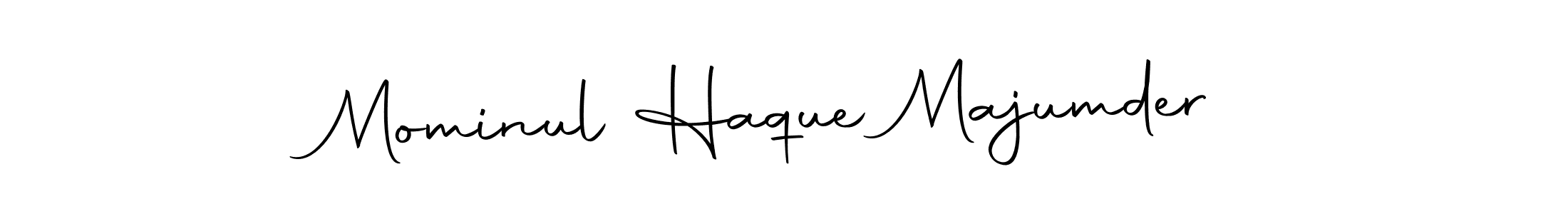 Make a beautiful signature design for name Mominul Haque Majumder. With this signature (Autography-DOLnW) style, you can create a handwritten signature for free. Mominul Haque Majumder signature style 10 images and pictures png